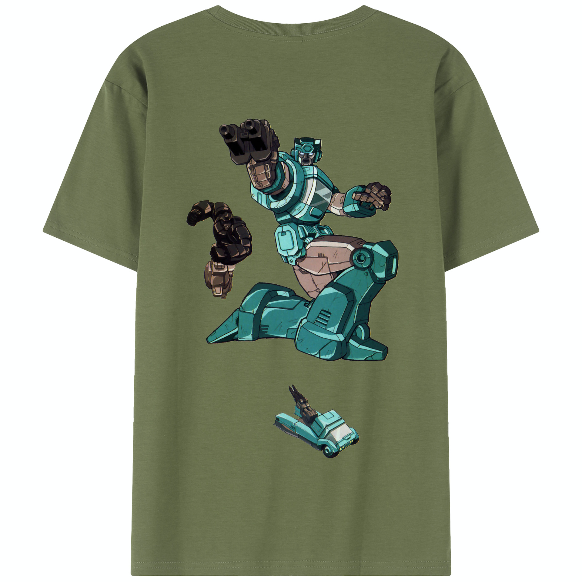 （画像用）  綿100％半袖Tシャツ（背面プリント）